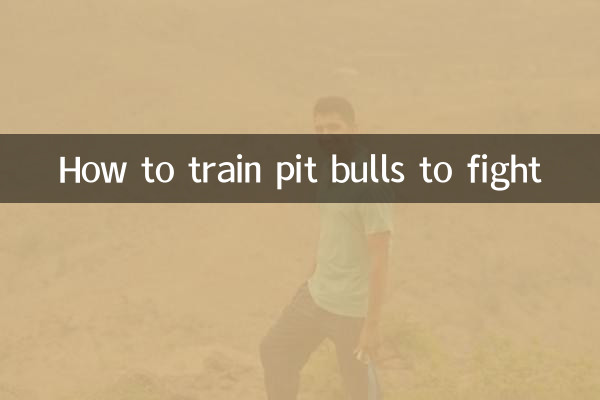 كيفية تدريب كلاب البيتبول على القتال