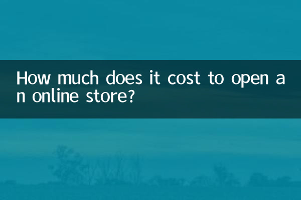 একটি অনলাইন স্টোর খুলতে কত খরচ হয়?