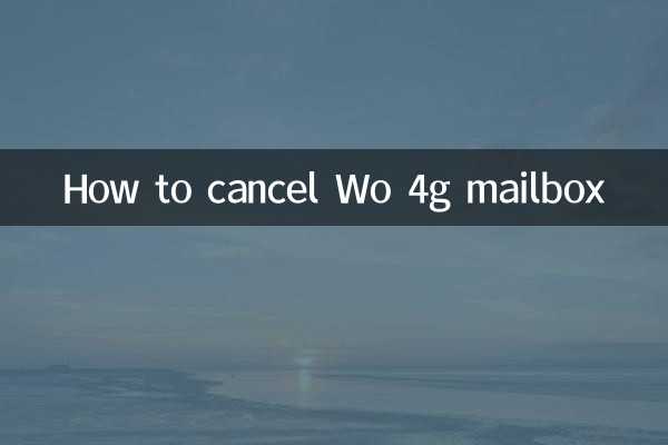 نحوه لغو صندوق پستی Wo 4g