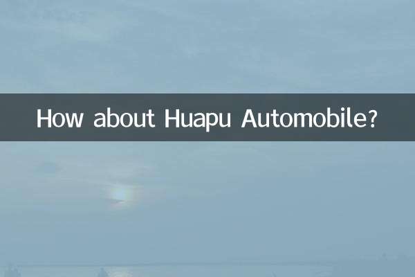 ماذا عن شركة Huapu للسيارات؟