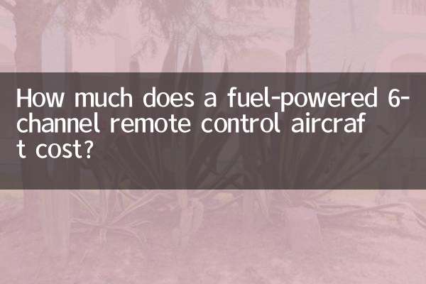 ईंधन से चलने वाले 6-चैनल रिमोट कंट्रोल विमान की लागत कितनी है?