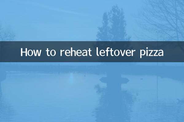 남은 피자 다시 데우는 방법