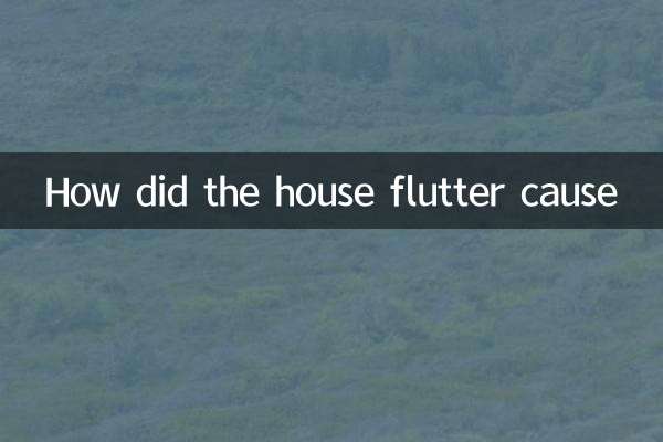 Wie hat das Haus flattern