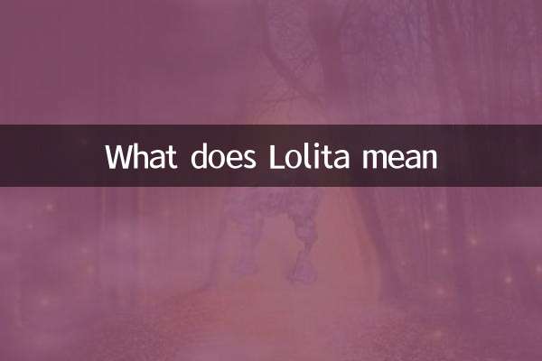 o que significa lolita