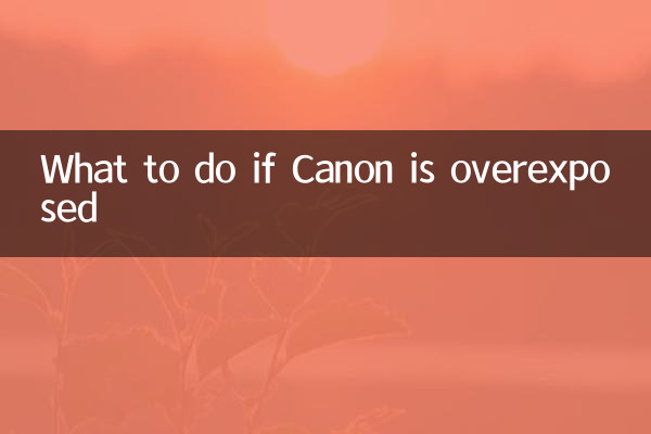 Was tun, wenn Canon überbelichtet ist?