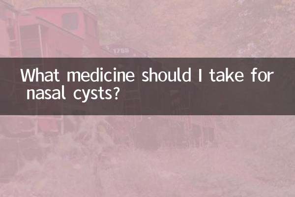 Quale medicinale dovrei prendere per le cisti nasali?