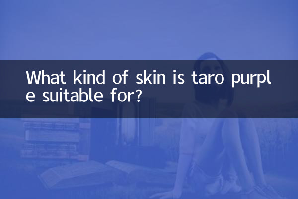 Para que tipo de pele o taro roxo é adequado?