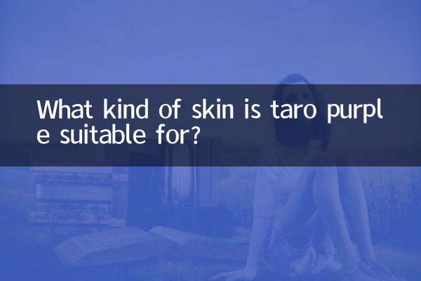 Para que tipo de pele o taro roxo é adequado?