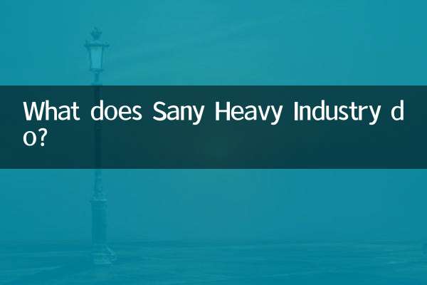 O que a Sany Heavy Industry faz?