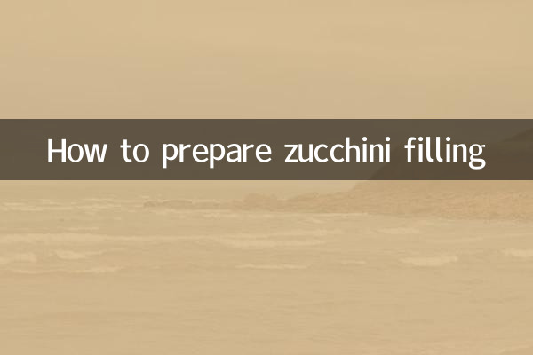 तोरी की फिलिंग कैसे तैयार करें