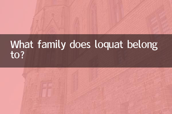 A quale famiglia appartiene il nespolo?