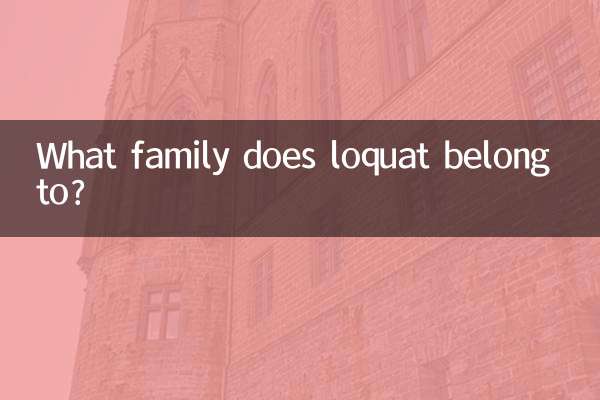 A quale famiglia appartiene il nespolo?