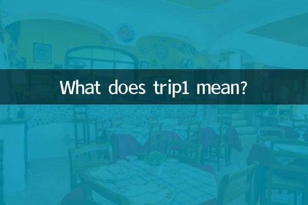 Cosa significa trip1?