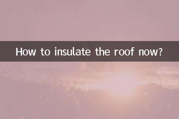 Como isolar o telhado agora?