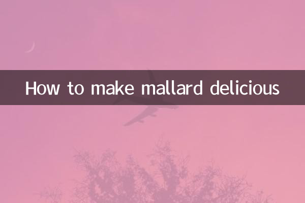 Como fazer pato selvagem delicioso