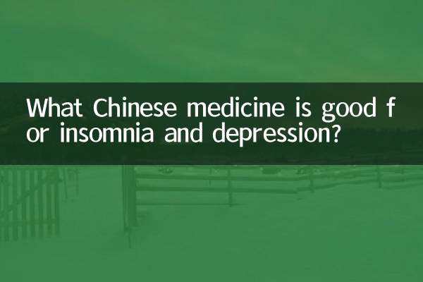 অনিদ্রা এবং বিষণ্নতার জন্য কোন চাইনিজ ওষুধ ভালো?