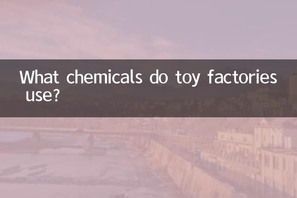 ¿Qué productos químicos utilizan las fábricas de juguetes?