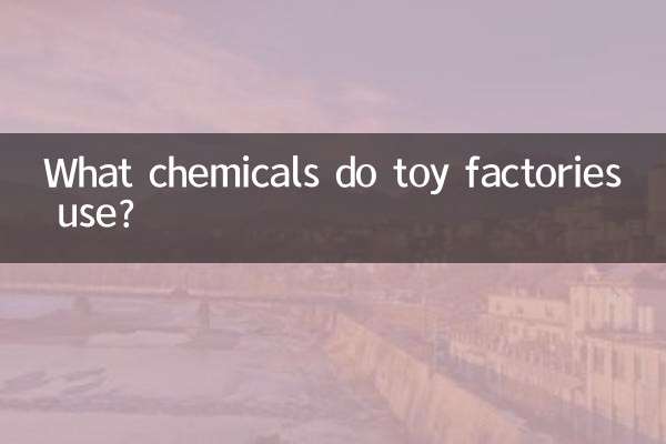 ¿Qué productos químicos utilizan las fábricas de juguetes?