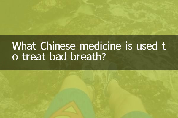 治口臭用什么中药调理