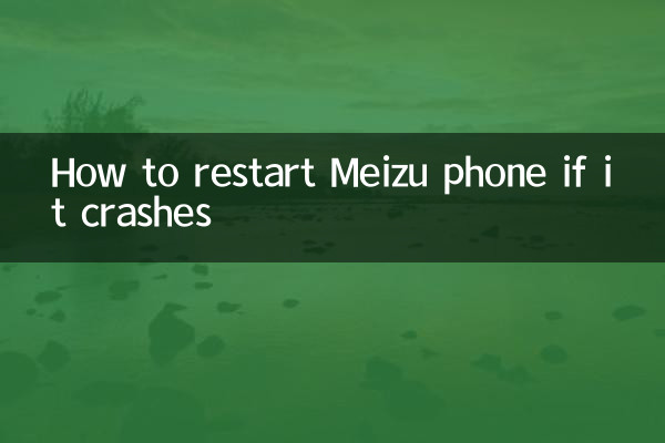 Come riavviare il telefono Meizu in caso di arresto anomalo