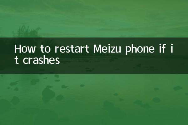 Come riavviare il telefono Meizu in caso di arresto anomalo