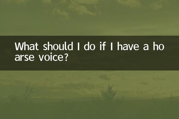 আমার যদি কর্কশ কণ্ঠস্বর থাকে তবে আমার কী করা উচিত?