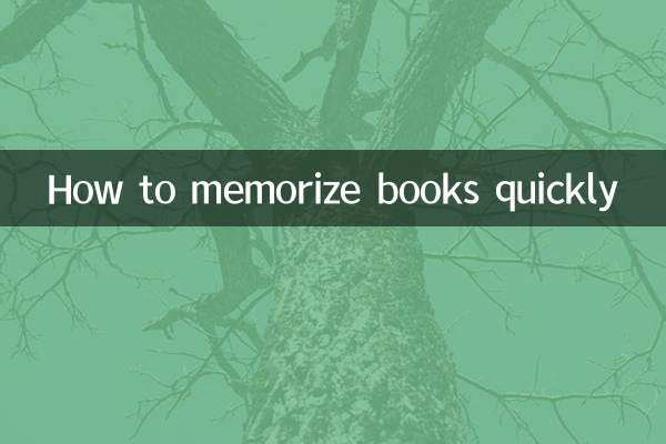 背書怎麼背的快