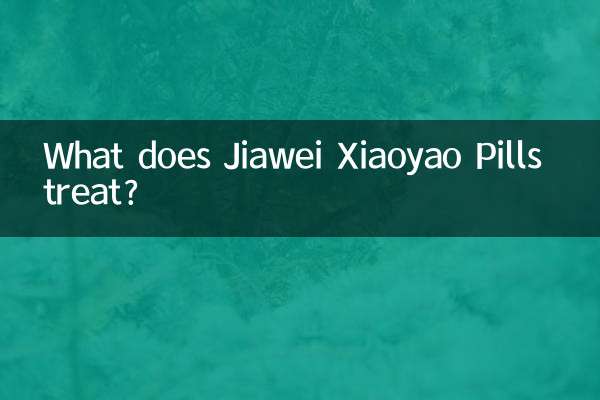O que as pílulas Jiawei Xiaoyao tratam?