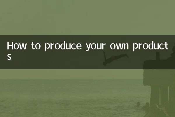 Comment fabriquer vos propres produits