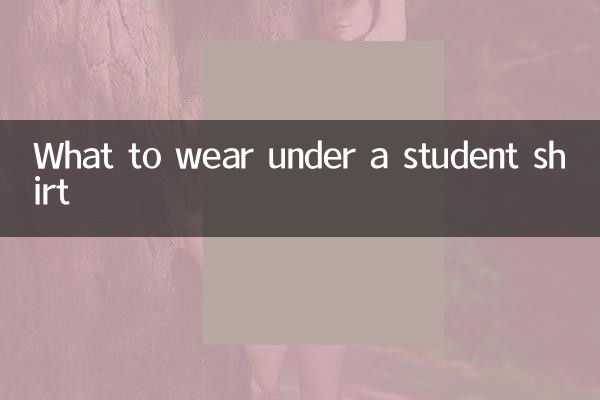 Was trägt man unter einem Studentenhemd?