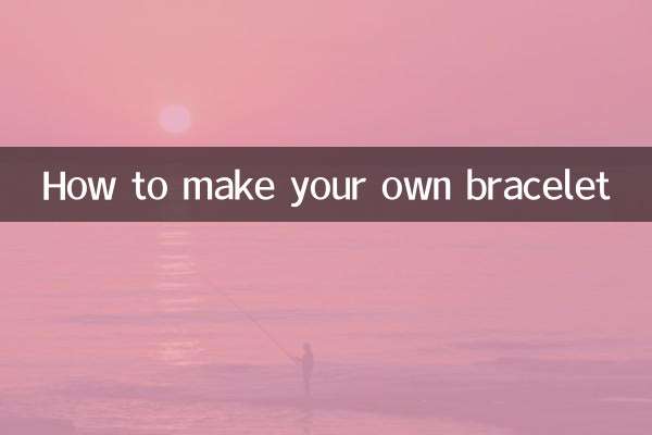 Como fazer sua própria pulseira
