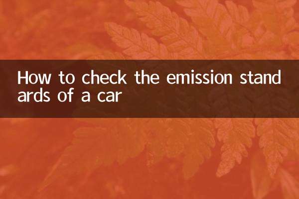 কিভাবে একটি গাড়ির নির্গমন মান পরীক্ষা করতে হয়