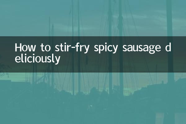 Come saltare in padella in modo delizioso la salsiccia piccante