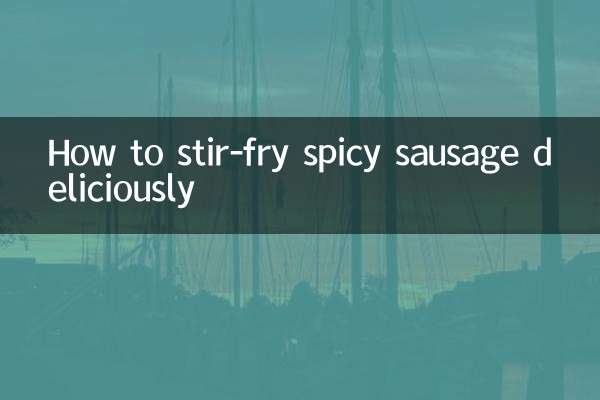 Come saltare in padella in modo delizioso la salsiccia piccante