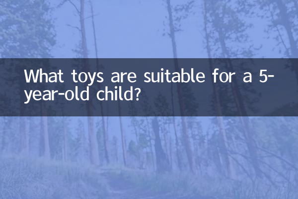 Quali giocattoli sono adatti per un bambino di 5 anni?