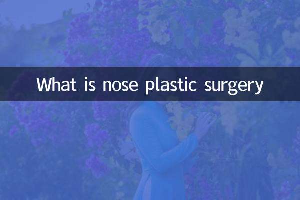 什麼是鼻子整形