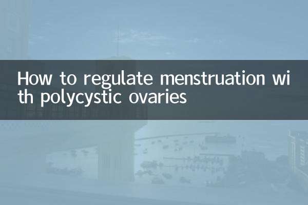 Como regular a menstruação com ovários policísticos