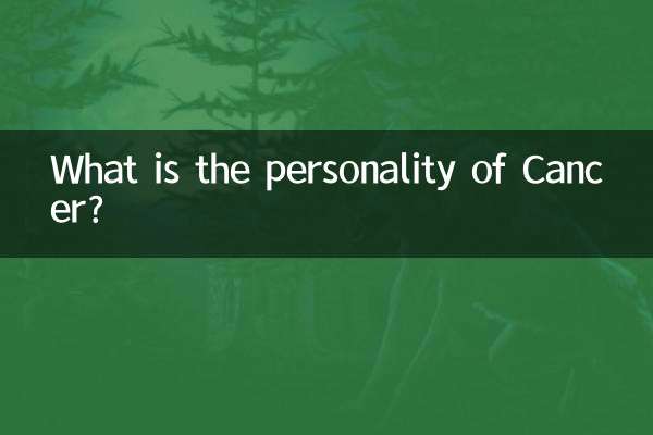 What is the personality of Cancer?