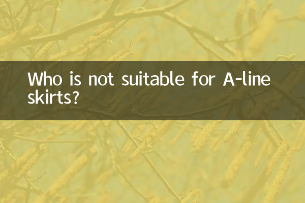 Quem não combina com saias com corte A?