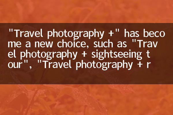 «Travel Photography +» стала новым выбором, таким как «Travel Photography + Toursing Tour», «Travel Photography + сельский тур» и т. Д.