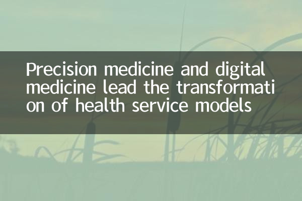 Medicina di precisione e medicina digitale guidano la trasformazione dei modelli di servizi sanitari