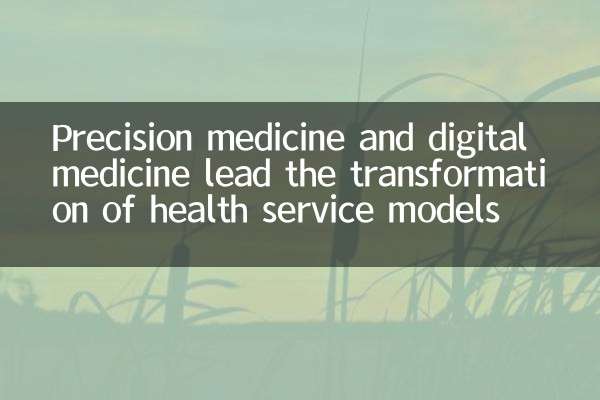 Medicina di precisione e medicina digitale guidano la trasformazione dei modelli di servizi sanitari