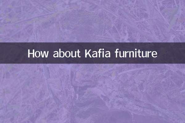 How about Kafia Furniture