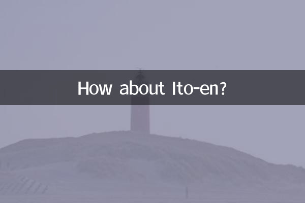 ¿Qué tal Ito-en?