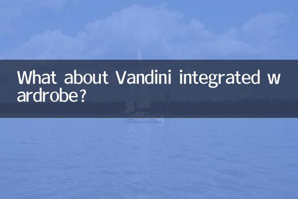 Qu’en est-il de l’armoire intégrée Vandini ?