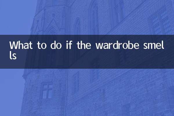 ওয়ারড্রোবে গন্ধ হলে কী করবেন