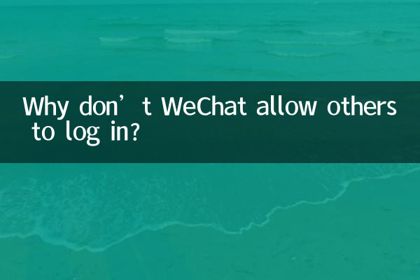Pourquoi WeChat n’autorise-t-il pas les autres à se connecter ?