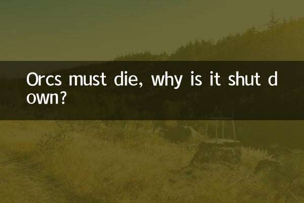 Los orcos deben morir, ¿por qué está cerrado?