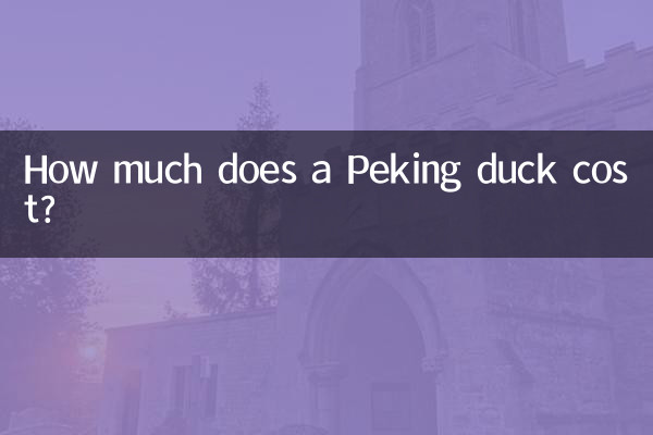 一隻北京烤鴨多少錢