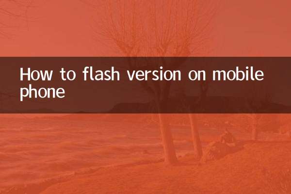 Как прошить версию на мобильный телефон